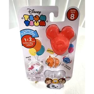 Disney Tsum Tsum Stack Series 8 Marie & Thomas O'Malley + Mystery Surprise